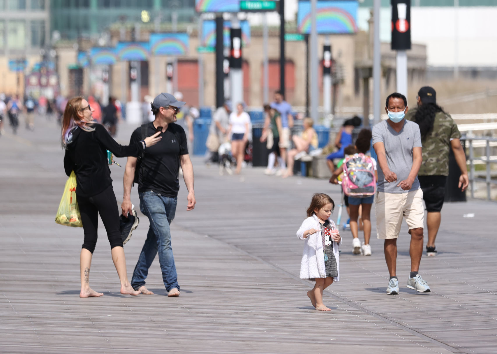 Atlantic City Boardwalk Beach